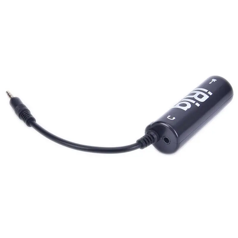 Black Guitar Interface IRig Converter Replacement Guitar for Phone
