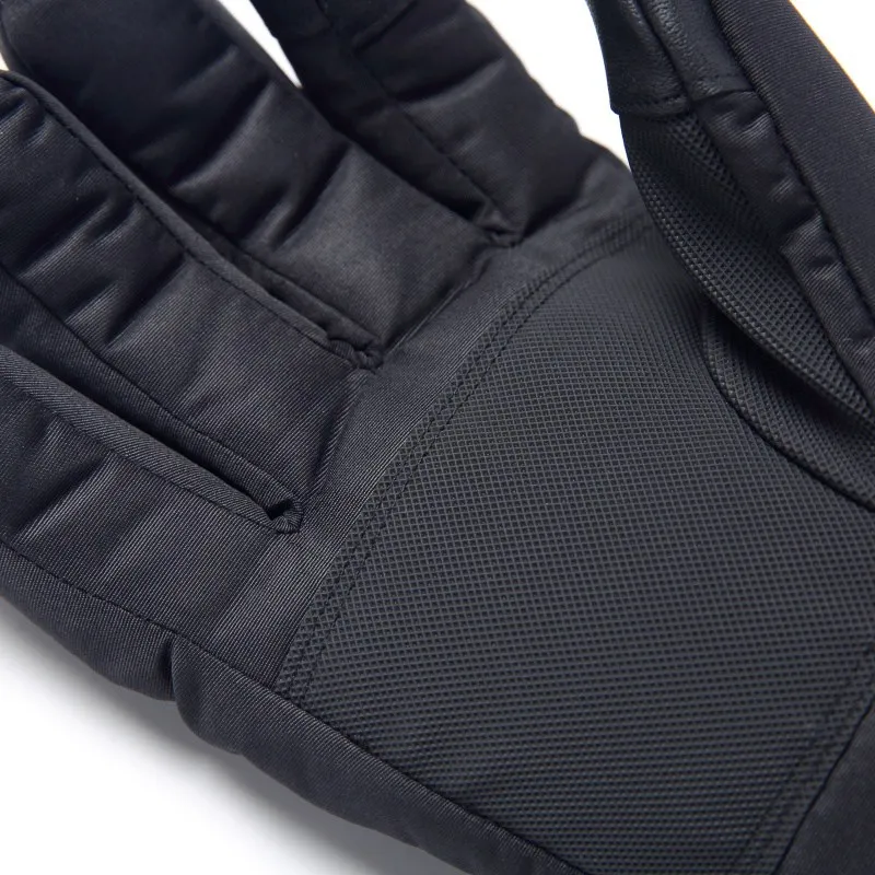 Зимние велосипедные перчатки на полный палец с подогревом, теплые, регулируемые, водонепроницаемые, ветрозащитные, противоскользящие, на батарейках, перчатки для верховой езды, Huntin