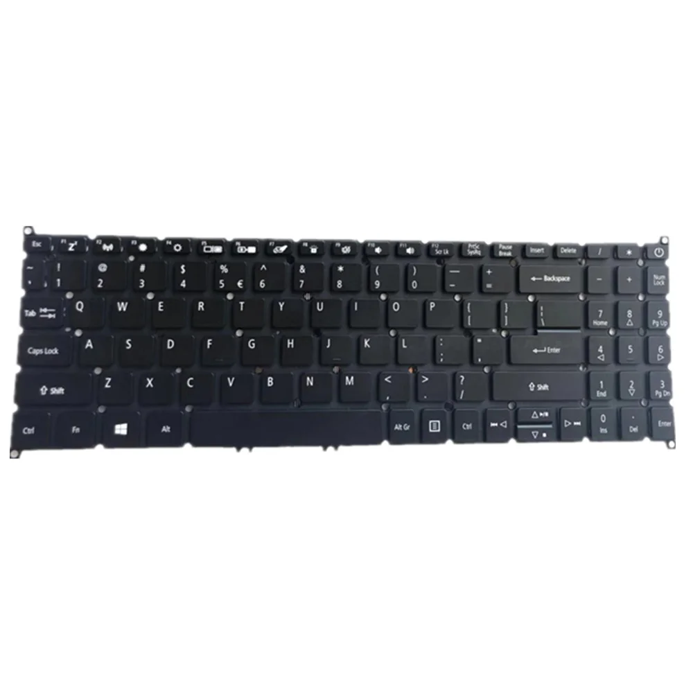 

Laptop Keyboard For ACER For Aspire A715-72G Black US United States Edition