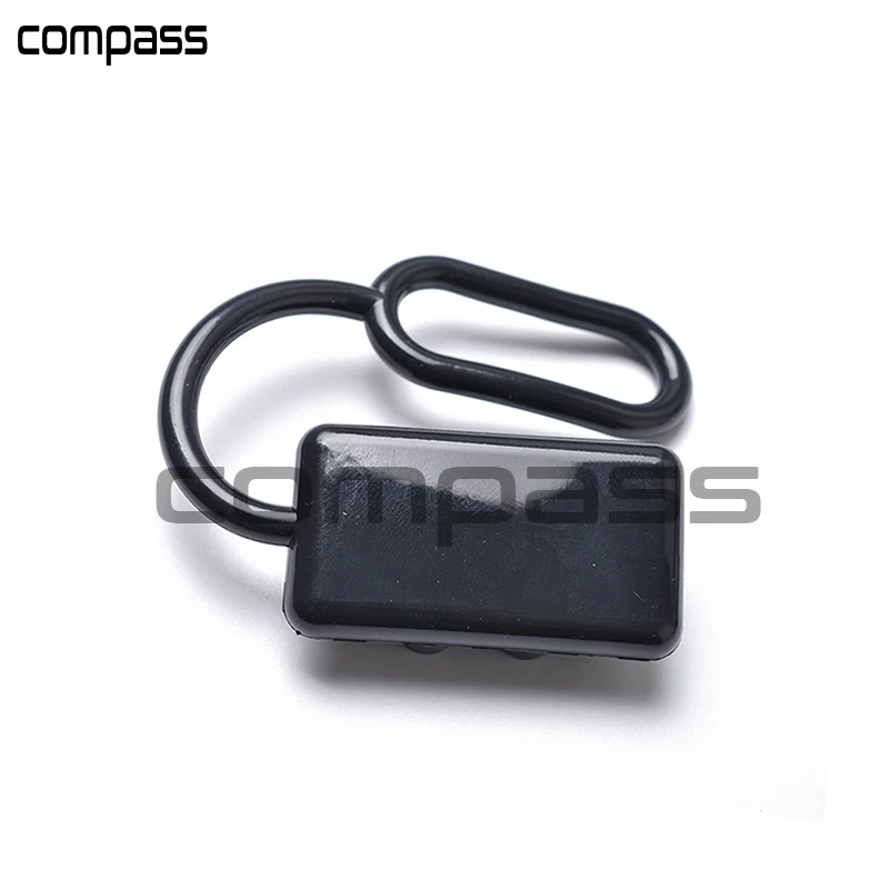 

Quick battery connector 50A winch trailer connected, disconnected, harness plug kit with soft rubber cover red black gray