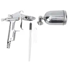 K-3 распылитель для масляной краски из алюминиевого сплава, пневматический распылитель для масляной краски, аэрограф гравитационного типа, распылитель, рисунок пистолета, аэрограф