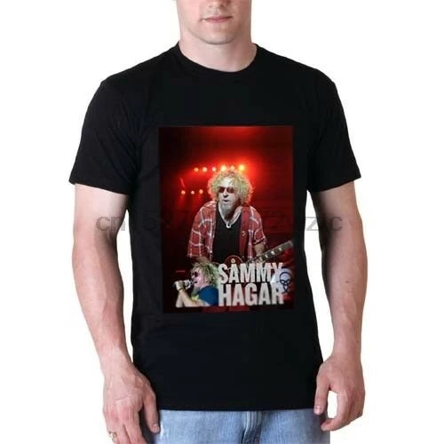 SAMMY HAGAR Tee T-shirts Black New Men's Tshirt TEE Size S to 3XL |