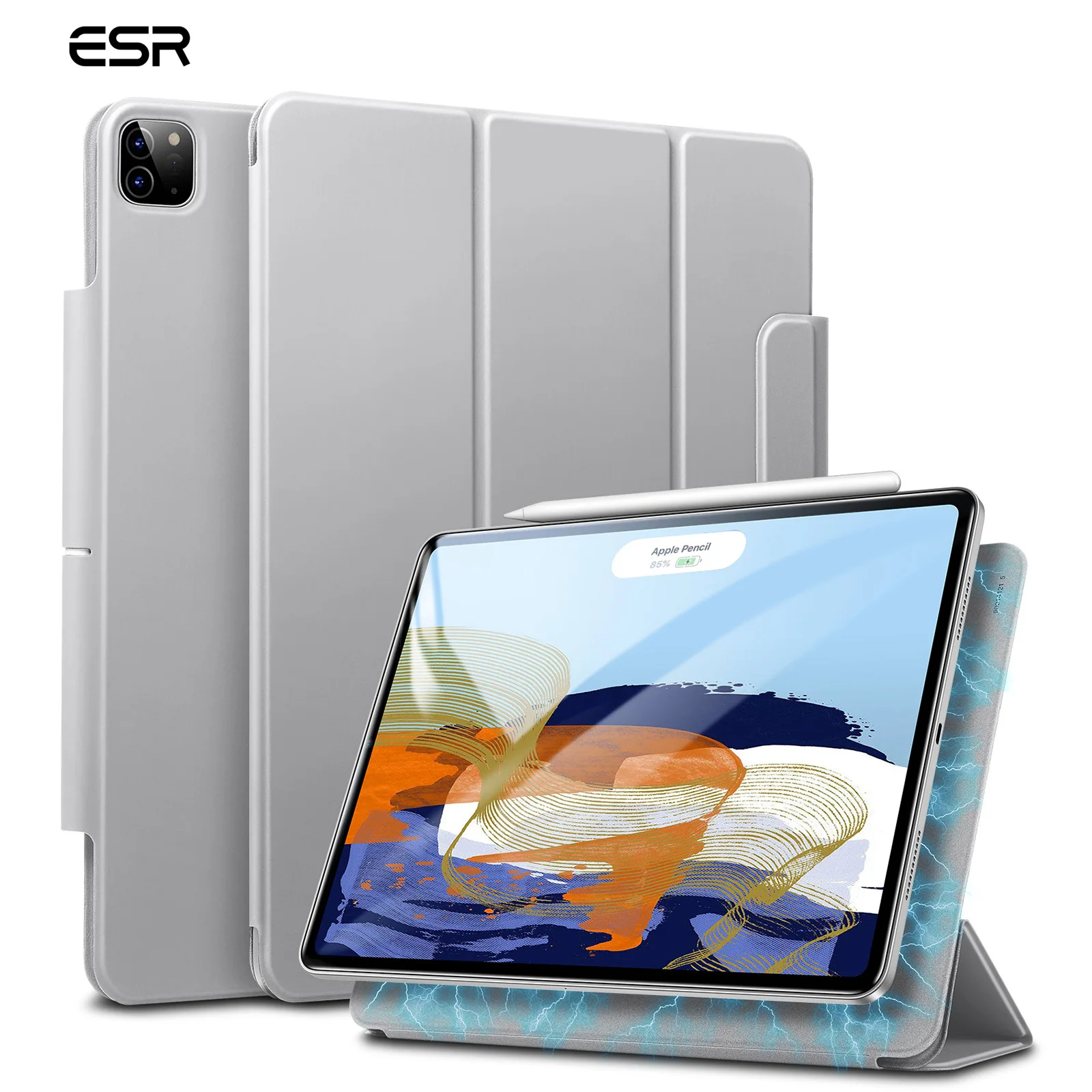 ESR - כיסוי מגנטי איכותי לאייפד iPad Pro / Mini - 2021 / 2020