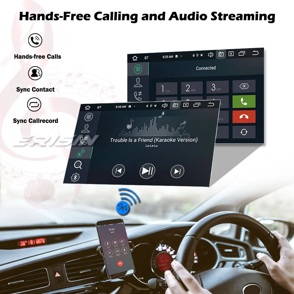 Erisin 8129 Android 10 0 DSP Автомагнитола 4 Гб RAM DAB + OBD GPS CarPlay Navi для Renault Dacia Duster Logan Lodgy