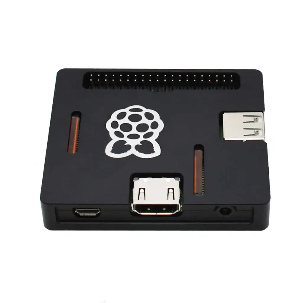 Для Raspberry Pi 3A+ Raspberry Pi3 Модель B+ металлический ЧПУ охлаждающий Ультратонкий корпус с двойной частотой