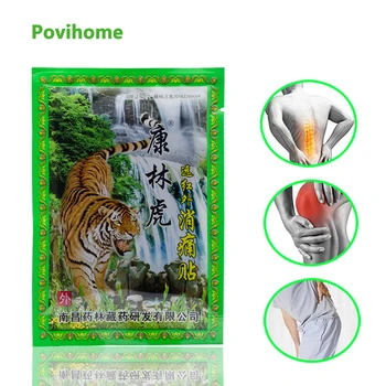 

8pcs Tiger Blam Pain Patch Body Neck Back Joint Arthritis Pain Killer Medical Plaster Body Relax Stickers Health Care C1489