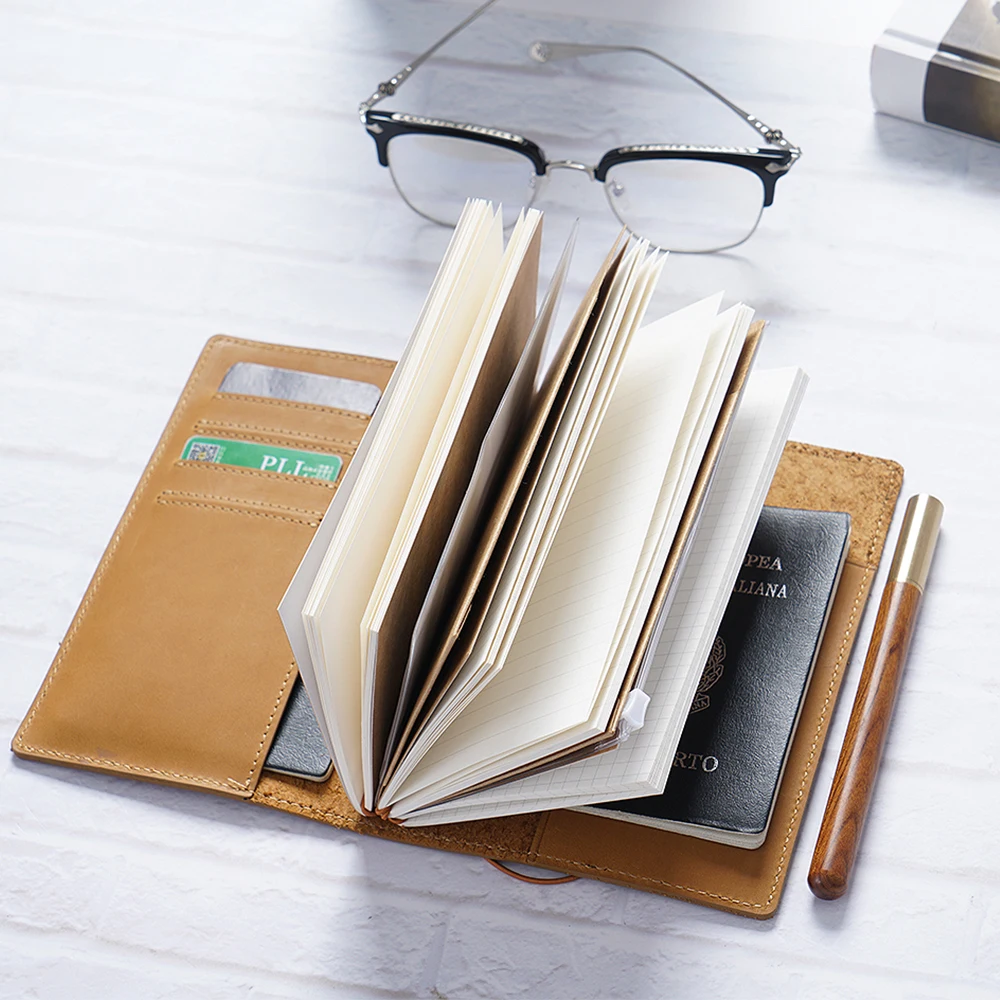 Блокнот планировщик ручной работы из натуральной кожи 100%|Записные книжки| |