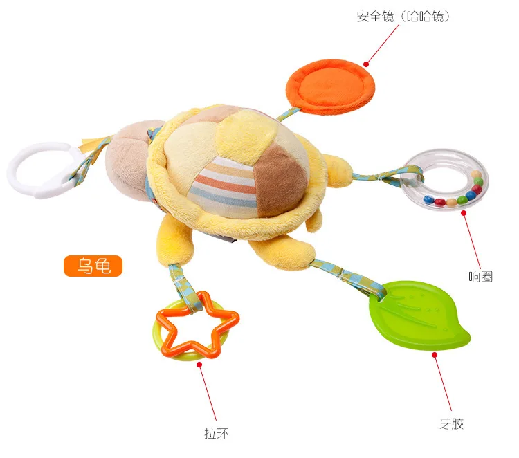 Детская погремушка подвеска младенец 0-3-6 месяцев кровать колокольчик тележка плюшевые маленькие мужские материковый Китай другие игрушки