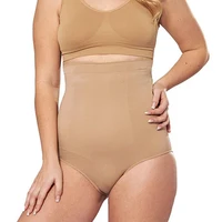 Plus Size Women Seamless High Waist Trainer Body Shaper Belly Tummy Slimming Control Panties Butt Lifter Shapewear 1
