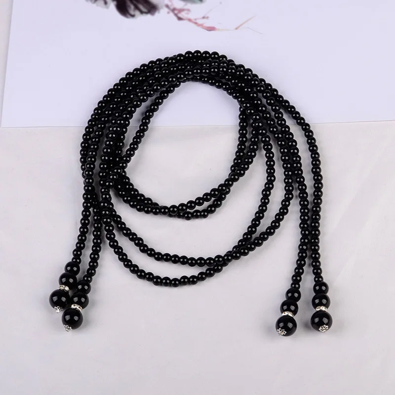 Pearls Necklace6 15 эко вечерние украшения в стиле арт-деко, модное ожерелье из искусственного жемчуга 1920 s, длинное жемчужное ожерелье для Гэтсби, вечерние ожерелья - Цвет: Pearls Necklace6