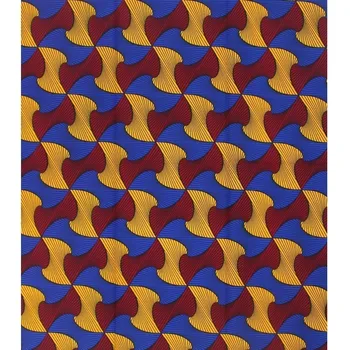 

Ankara Fabric African Real Tissus Wax Print 100% Cotton Flower Print Cloth Veritable Wax Latest High Quality Soft New Veritable