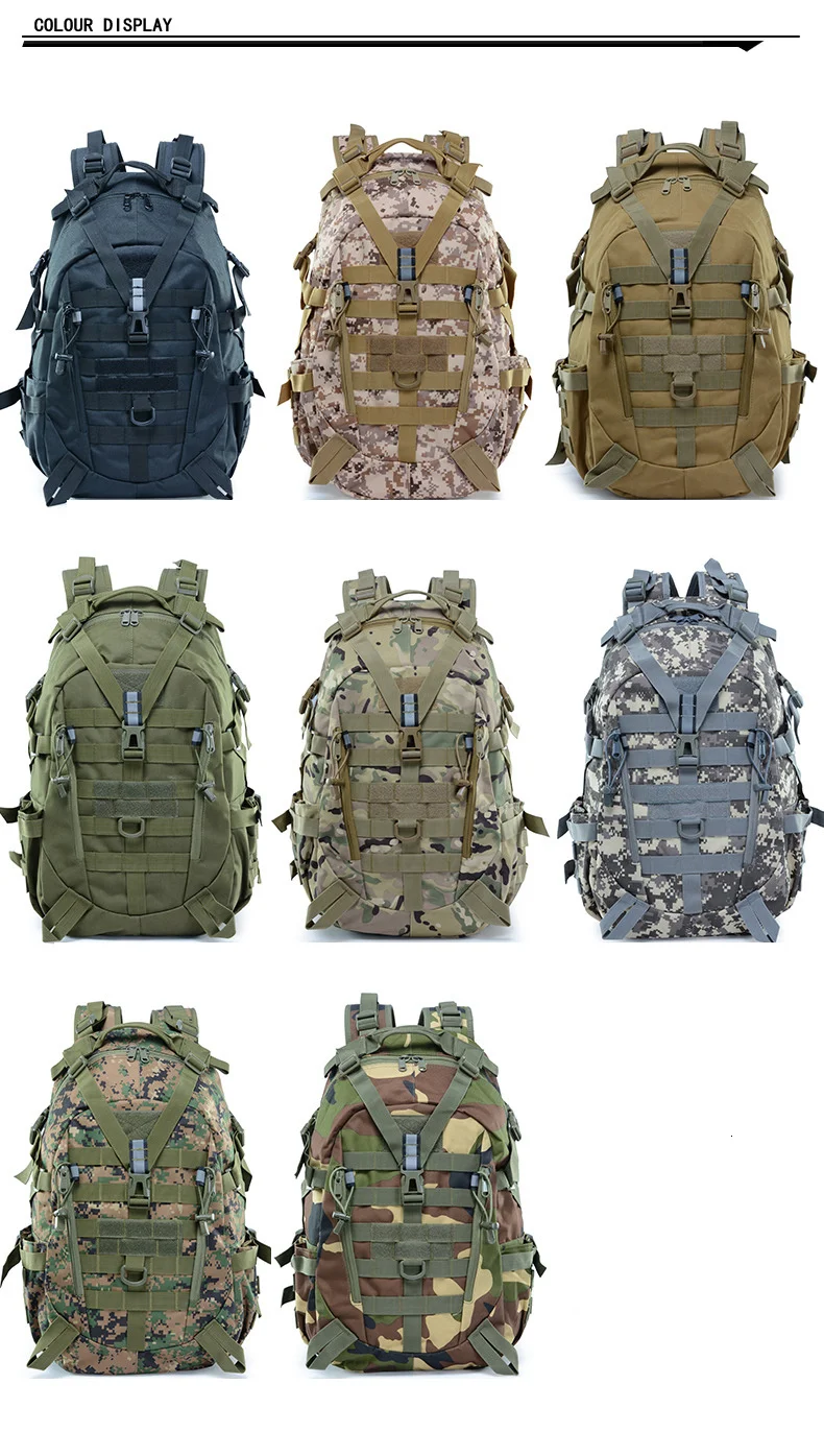 Sac à Dos Militaire MFH - Style Armée Allemande - Tissu Coton Olive - Neuf Avec Étiquettes