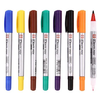 

SAKURA XYK-T Permanent Marker Pen Single/Double Heads Oil Marker Pens Waterproof CD/Glass/Photo-Paper/Fabric Painting Supplies