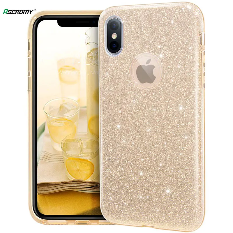 Для iPhone Xs Max 11 Pro 12 мини Чехол Блестящий милый женский чехол для девочек X XR 8 Plus 7 6