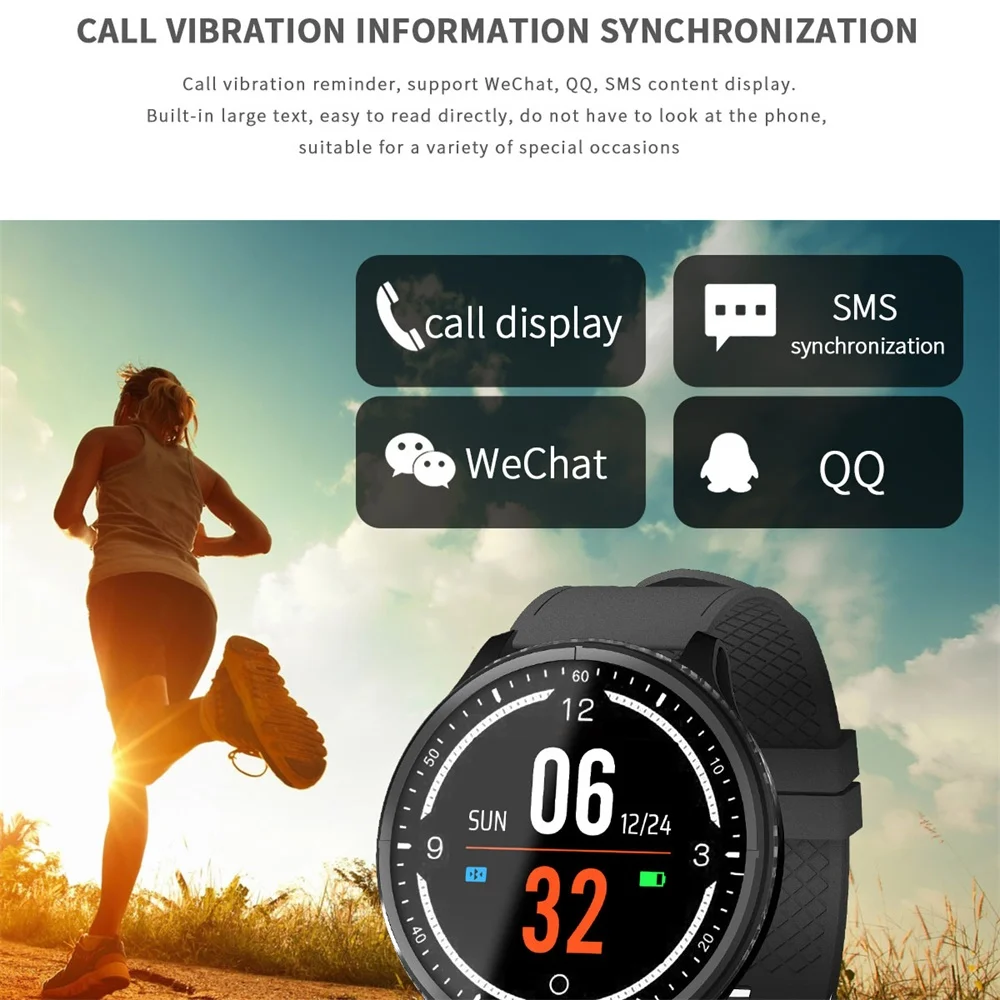 

696 P69 P69 Smart Watch Multi-Sport Mode Heart Rate Blood Pressure Oxygen Calorie Sleep Monitoring Reminder Push Dial Wristband