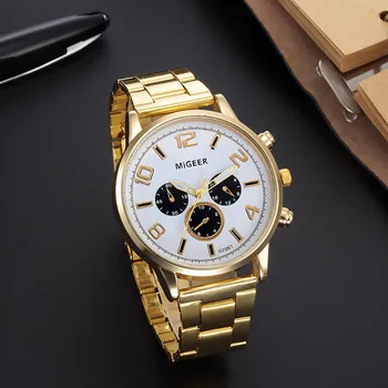 

Women Fashion Watch OTOKY Gold Watches Mens Stainless Steel Wrist Watch Ladies Analog Quartz Bracelet Clock Female Женские Часы