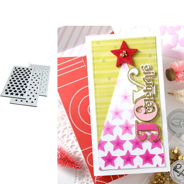 Hot New Arrival Love Stencils For Card Making Diy Layering Flowers Christmas Stencils Background Wall Painting Scrapbook Album Y1138-Stencil