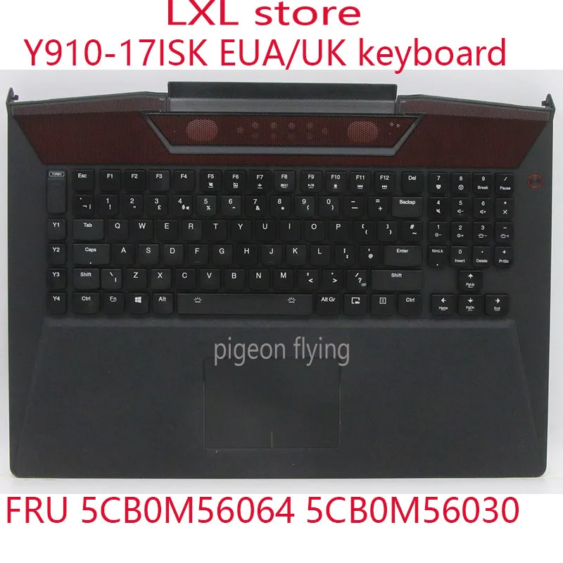 

Y910-17ISK keyboard For Ideapad Y910-17ISK Laptop Type: 80V1 EUA/UK with C Cover Back light FRU 5CB0M56064 5CB0M56030 100% Test