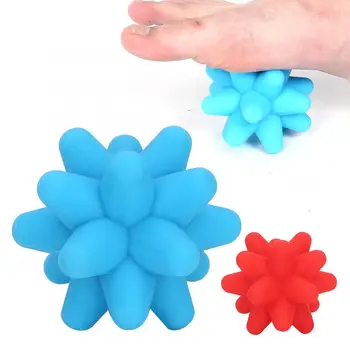 

2 Colors Acupoint Massage Ball Muscle Release Deep Tissue Massage Silicone Fitness Ball Full Body Exercise Ball