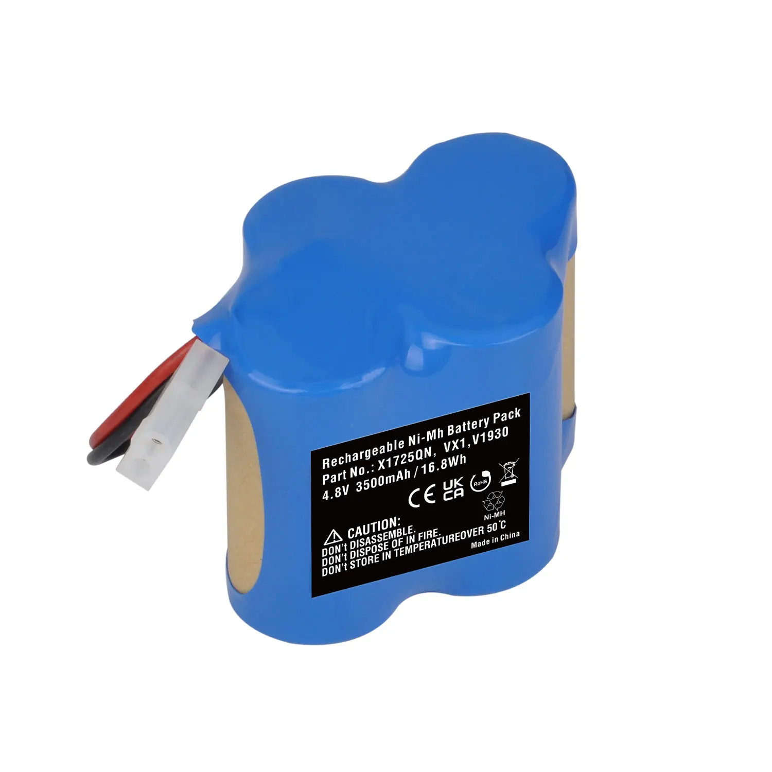 Rechargeable Ni-Mh Battery for Euro Pro 