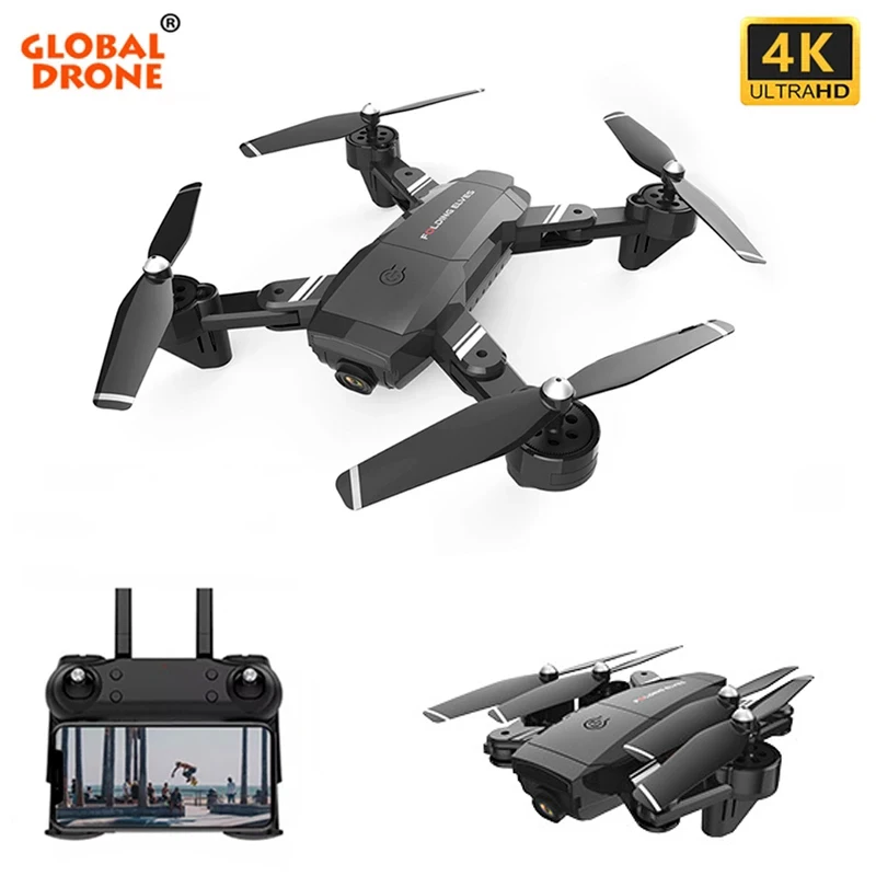 Global Drone FPV Drone 4K with Wide Angle WiFi Camera HD RC Helicopter