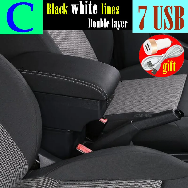 activering betaling Arrangement Voor Seat Ibiza Armsteun Doos Ibiza 6j Ibiza 6L Centrale Winkel Inhoud  Opbergdoos Met Bekerhouder Asbak Producten Met usb Led - AliExpress Auto´s  & Motoren