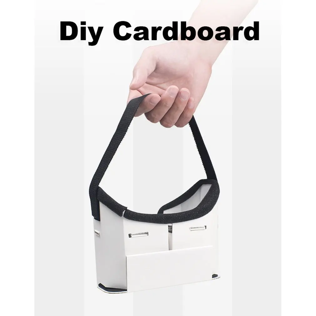 Diy Портативные Очки виртуальной реальности Google Cardboard 3D очки для 4-6 дюймовых смартфонов