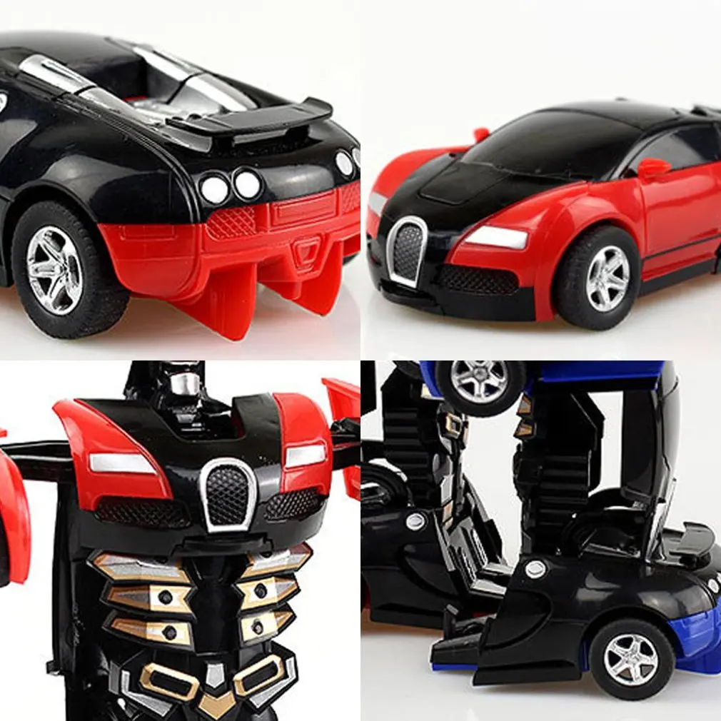Игрушка с инерцией столкновения, деформационная игрушка с одной кнопкой, деформационная игрушка, модель автомобиля, цифровая детская игрушка, деформационная машина