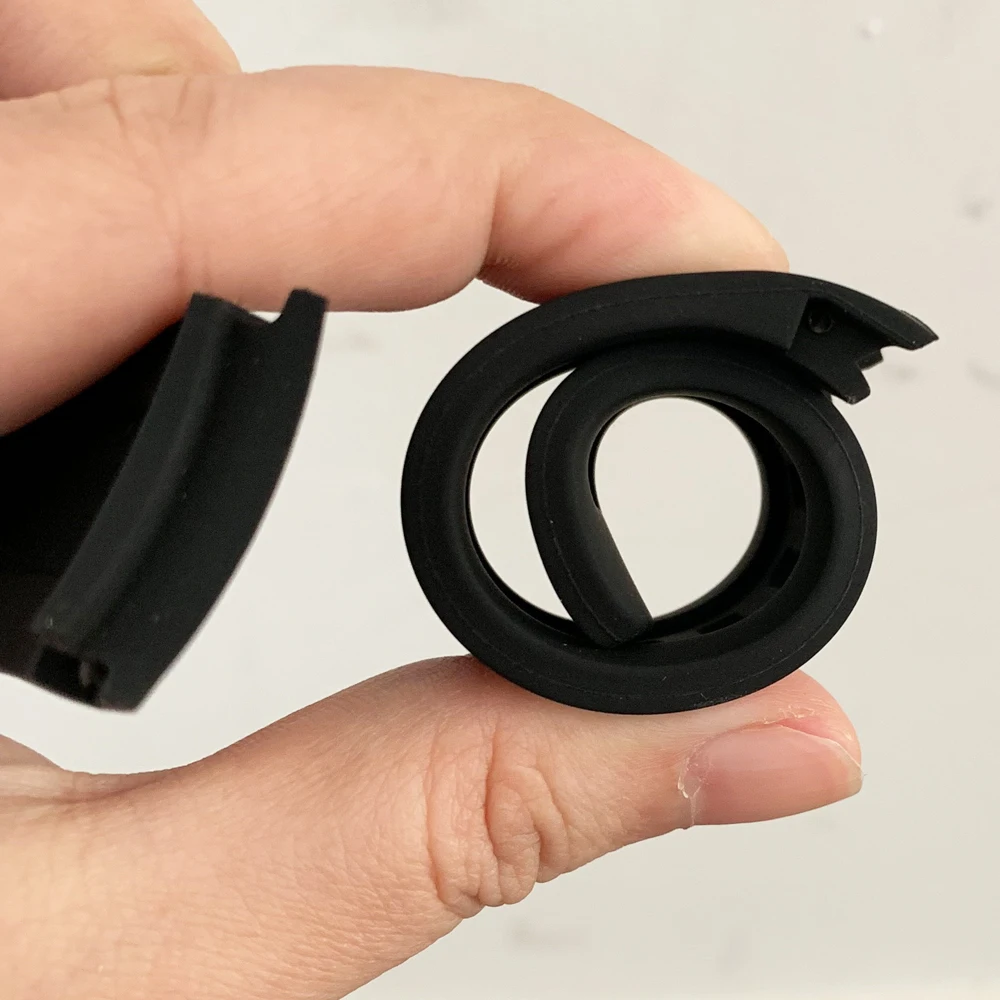 Ремешок для часов Arc Edge, резиновый ремешок, браслет с дугой, ремешок для часов и складная застежка для Casio, для Seiko, сделай сам, сменный