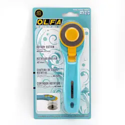 Япония Olfa RTY-2/C Ткань варочная поверхность Рогатка повязка для волос резка круглый вращающийся нож Красивая вода синий