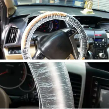 

Bal Universal 100 Car Steering Wheel Cover For Disposable Plastic Protective Covers Steering Covers