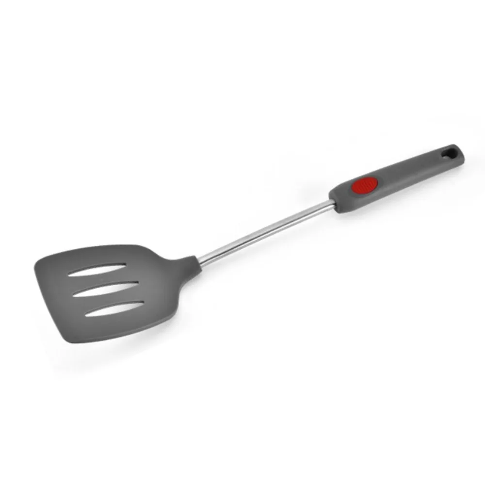 Kitchen Silicone Non-stick Cooking Spoon Spatula Ladle Egg Beaters Utensils Dinnerware Set Cooking Tools Accessories Supplies
