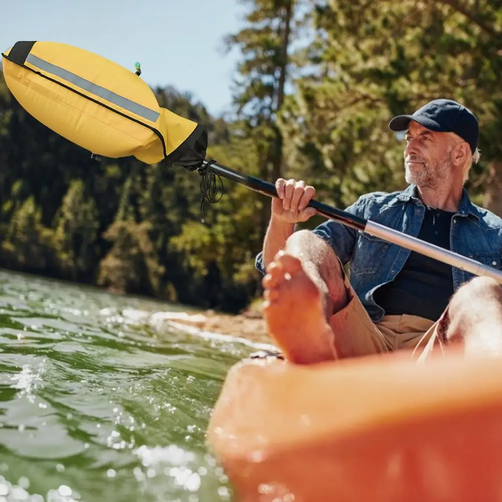 Iatable Paddle Bag Double Airbag Floating Paddle Bag Canoe Kayak Iatable ​Float Safety For Kayak Accessories