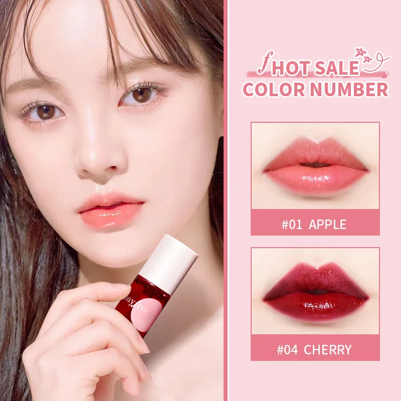 4 Color Lip Tint Glaze Makeup Matte Mirror Lipstick Blush Waterproof Long Lasting Non-Stick Moisturizing Lip Gloss Tint Cosmetic lip gloss,lip makeup,lip glaze,lip tint,lip oil,lip stain,lip lacquer,lip plumper