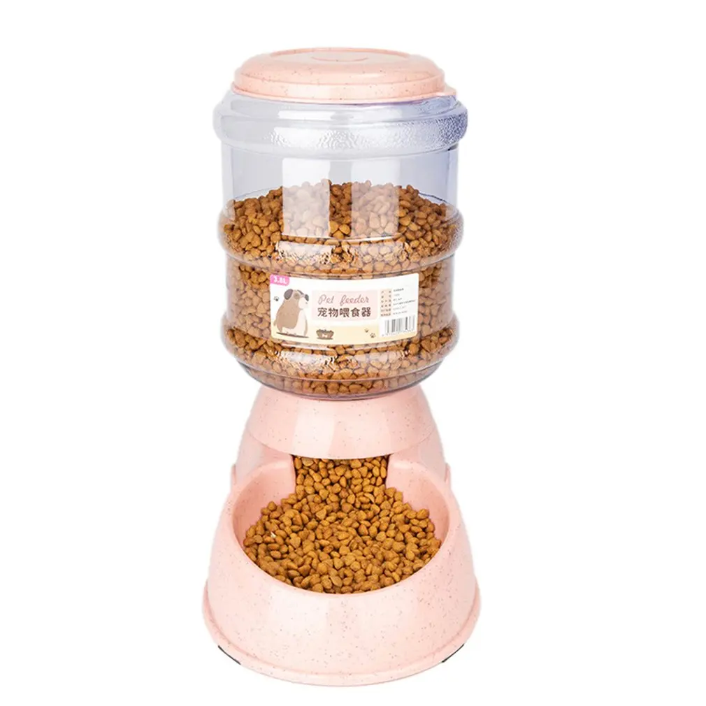 

Pet Automatic Waterer Gravity Supply Cat And Dog Waterer 3.8L Large-Capacity Automatic Pet Feeder Waterer