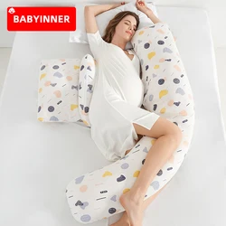 Oreiller de maternité en forme de U pour bébé, Support de sommeil multifonctionnel, coussin de taille amovible pour femmes enceintes 