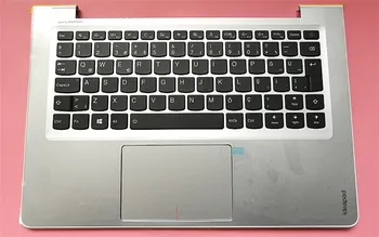 شراءجديد الأصلي لينوفو Ideapad 310S-13 510S-13 محمول حالة C قذيفة مع لوحة المفاتيح التركية لوحة اللمس الفضة الأبيض حافة 5CB0L4535