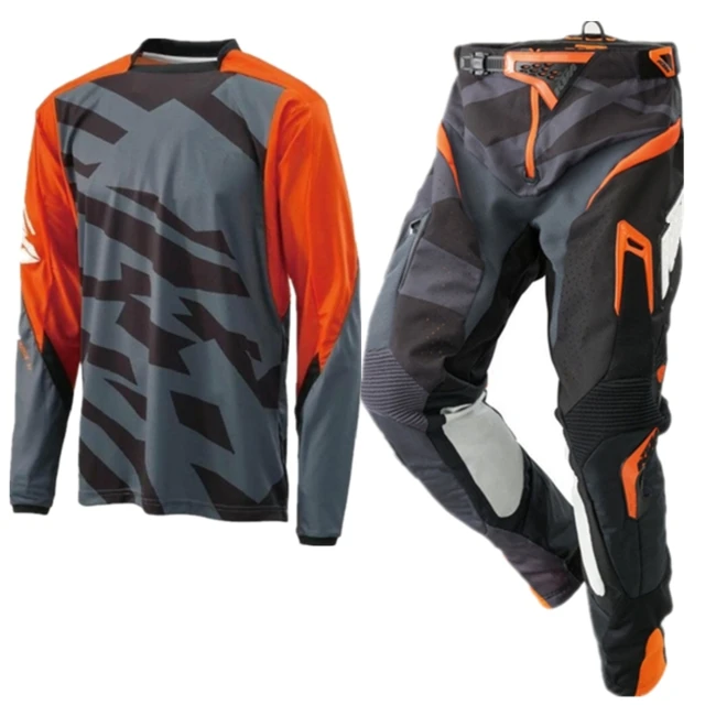 

Hot Mountain Bike Gear Set Motocross Jersey and Pants Suit Motorcycle Riding Racewear MX Combo Size S-XXL