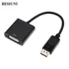 Displayport DP male to DVI Female Adapter Video Display Port Cable Converter for PC Laptop Black ► Photo 3/5