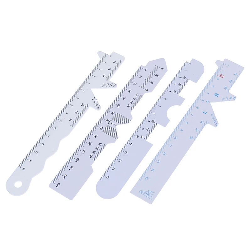 

4pcs/Set Measure Optical Vernier PD Ruler Pupil Distance Meter Eye Ophthalmic Tool Wholesale