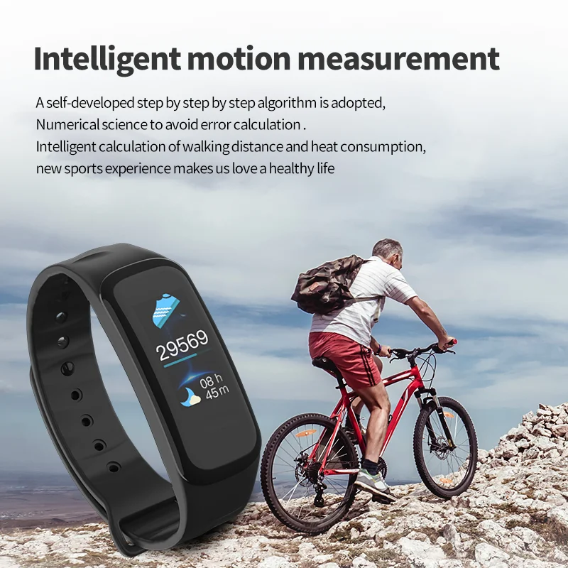 Смарт часы Wearpai C1Plus фитнес трекер артериального давления пульсометр смарт