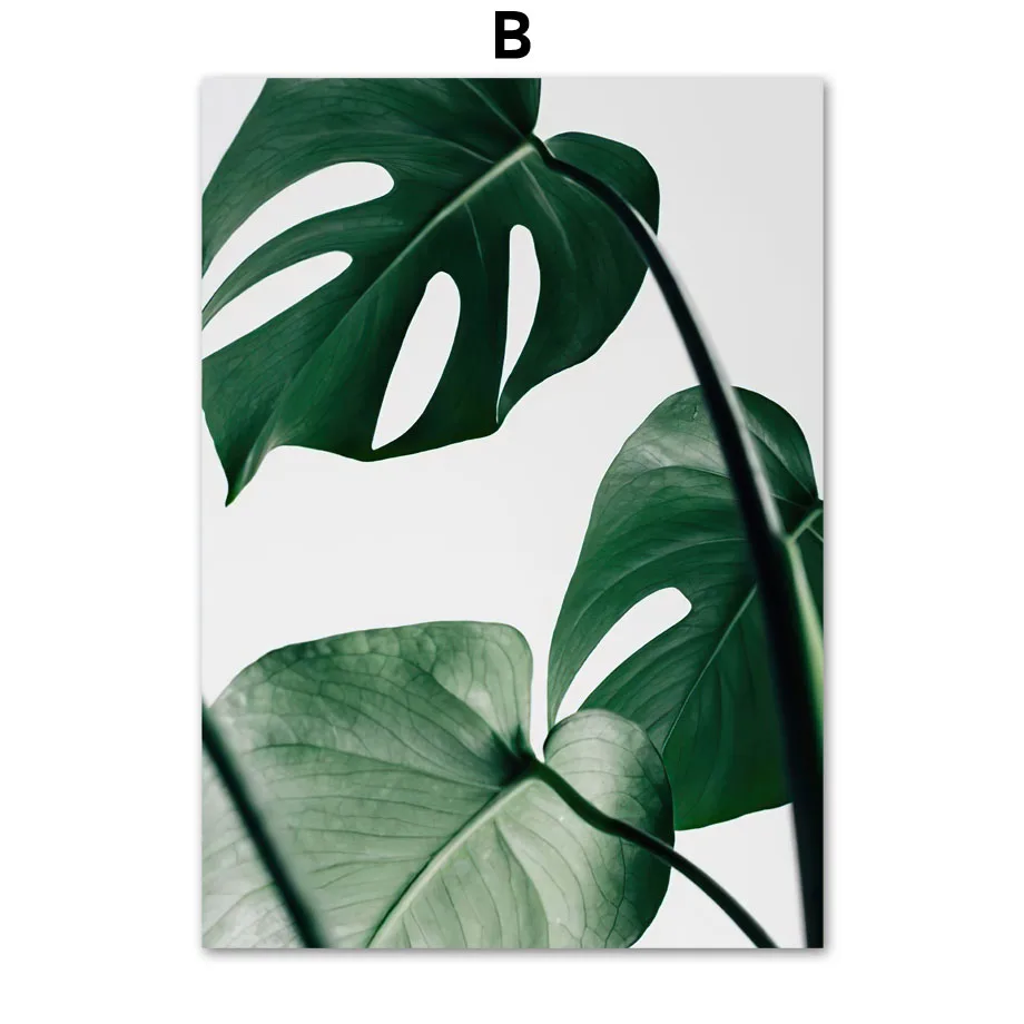 Lion-Tiger-Elephant-Nordic-Vintage-Poster-Green-plants-cactus-Wall-Art-Print-Canvas-Painting-Wall-Pictures (4)