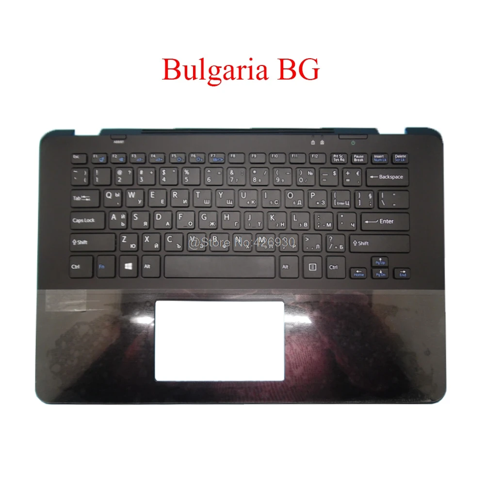 Ноутбук Palmrest BG GK HU GR SL CZ клавиатура для SONY VAIO SVF14A SVF14A15ST SVF14A1C5E SVF14A1M2E SVF14A1S9R 5JGD5PHN090 |