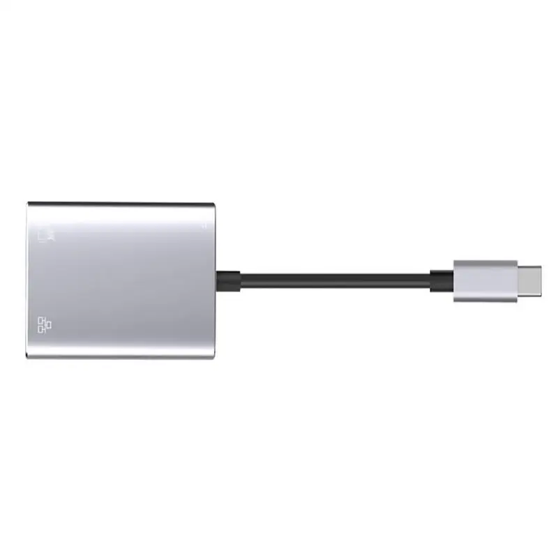 USB-C концентратор тип-c к HDMI HD tv адаптер Портативный USB 3,1 4K HDMI конвертер для MacBook Pro Surface Book 2 PC ноутбук