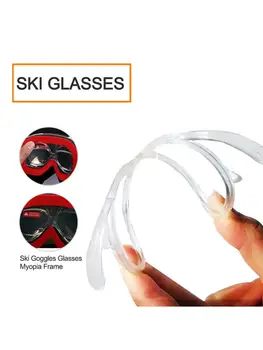

Ski Goggles Glasses Myopia Frame Skiing Snowboard Goggles Myopia Lens Frame Sunglasses Adapter Myopia Inline Frame /FFY/