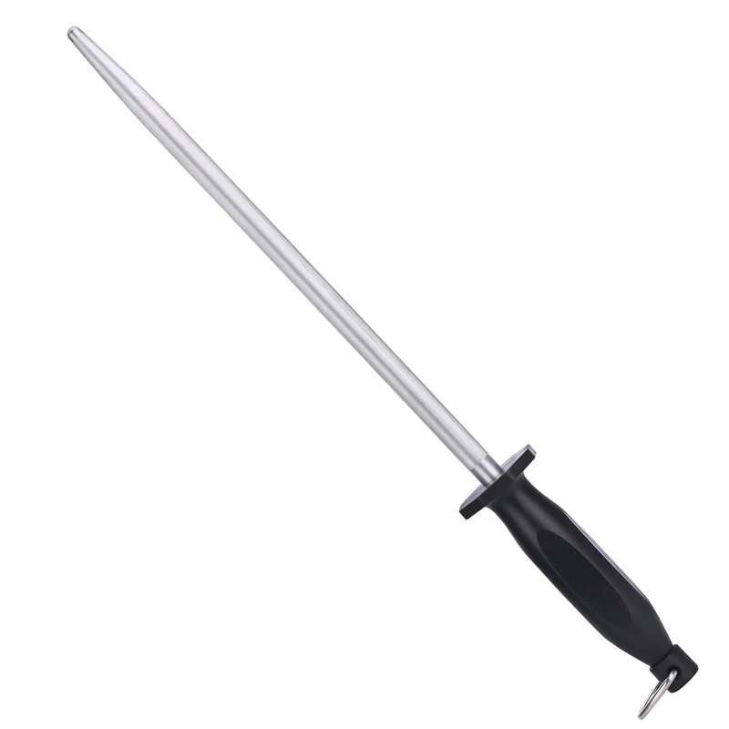 Sharpening Steel Lightweight& Durable Oval Household Sharpening Rod or Stick,Professional Chef Honing Rod,Home Premium Sharpene