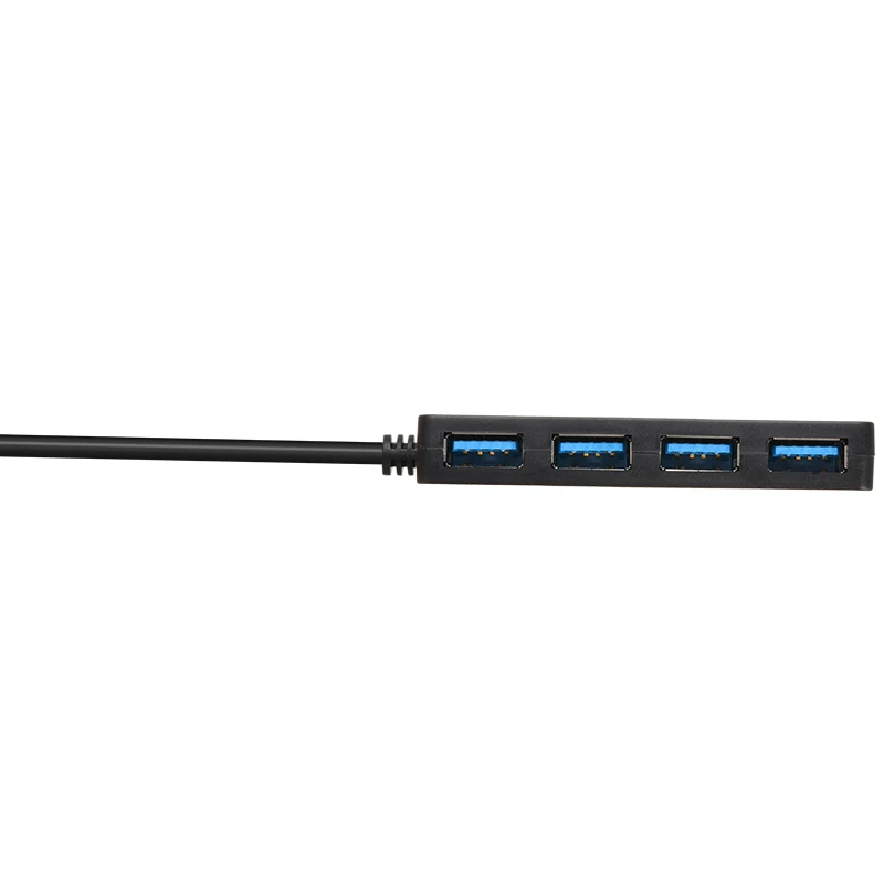 5G Мбит/с высокоскоростной 4 порта USB 3,0 концентратор Мульти USB 3,0 компьютерный концентратор переходник разветвитель для ПК ноутбука