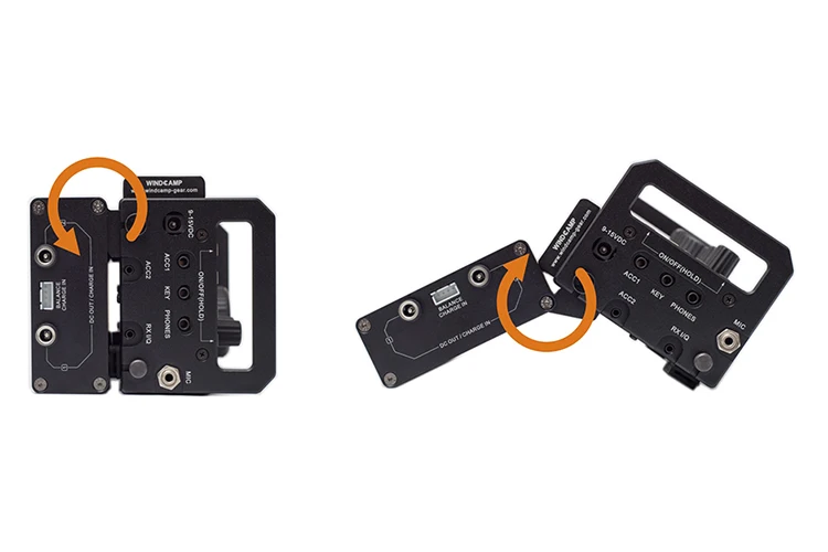 Windcamp X3 чехол для батареи для eleccraft KX3 радио 9*18650 Li-on Аккумулятор