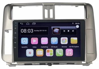 

10.1" rotate vertical screen quad core android 8.1 Car GPS radio Navigation for Toyota Prado 2010-2013