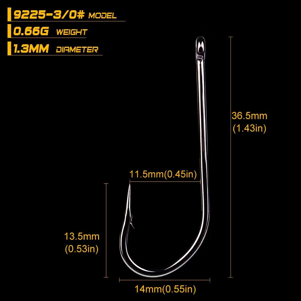 50 шт./лот 9255 серии 1#1/0#2/0#3/0#4/0#5/0#6/0#7/0#8/0# бронзовых морских рыболовных крючков O'shaughnessy рыболовный крючок Отсадочная рыболовный крючок, снасти